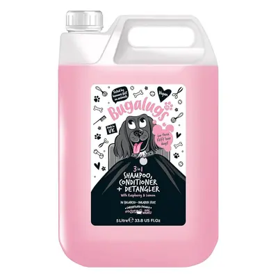 BUGALUGS Dog Shampoo in shampoo, Conditioner & Detangler - Raspberry & Lemon dog perfume groomin