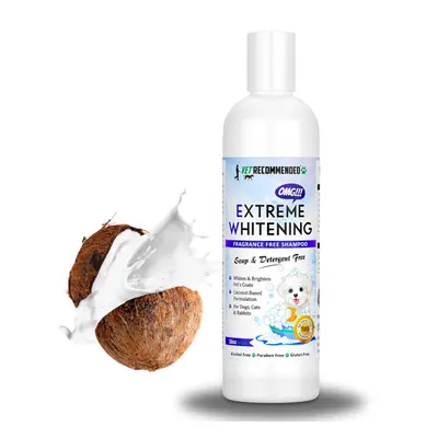 Vet Recommended OMG Extreme Dog Whitening Shampoo (16 Oz) - Coconut Ba