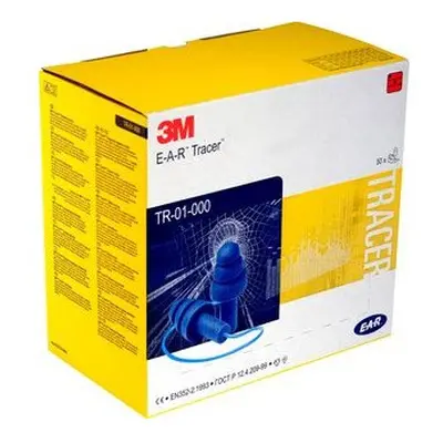 3M Tr-01-000 3M E-A-R Tracers Pre-Moulded Corded Ear Plugs Storage Case Pack