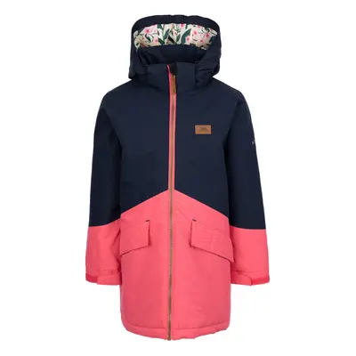 (9-10 Years, Strawberry) Trespass Kids Waterproof Jacket with Hood Oleta