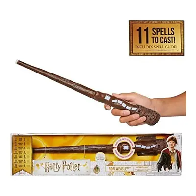 39899 Ron Weasley Wizard Training SPELLS To Cast Official Toy Wand with Lights Sounds