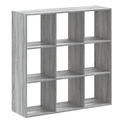 (grey sonoma, x x cm) vidaXL Bookcase Bookshelf Book Rack Storage Cabinet Engineered Wood