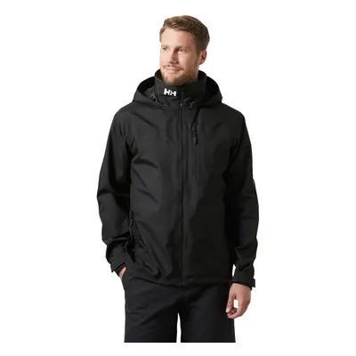 Helly Hansen Men's Crew Hooded Jacket 2.0 Black X-Large