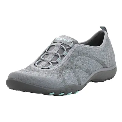 Skechers Sport Women's Breathe Easy Fortune Fashion Sneaker Grey Knit