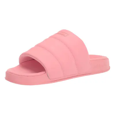 adidas Originals Women's Adilette Essential Slide Sandal Super Pop/Su