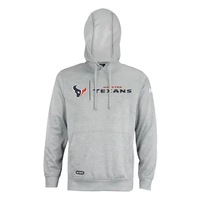 New Era NFL Mens cool grey gametime Pullover Performance Hoodie, Pro Football Sweatshirt, Housto