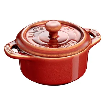 Staub Mini Cocotte Round - ml, Chestnut