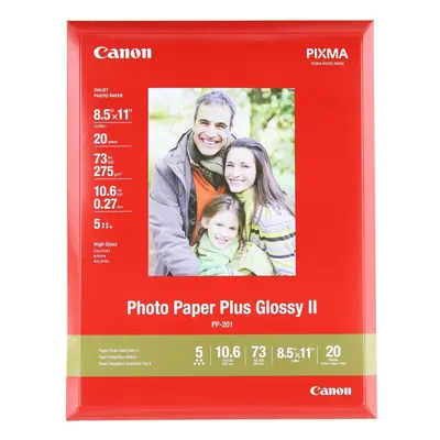 Canon Photo Paper Plus Glossy II 8.5in x 11in Sheets (2311B001)