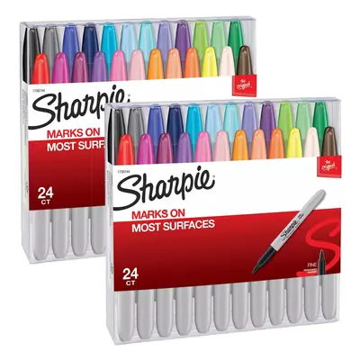 Sharpie Permanent Markers Fine Point Assorted Colors Sets o