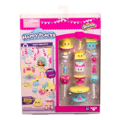 Shopkins Happy Places Season Decorator Pack - Party Time Kitty