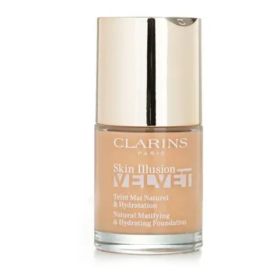 Clarins Skin Illusion Velvet Natural Matifying & Hydrating Foundation - # 112C Amber 30ml/1oz