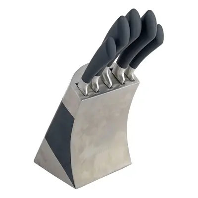 Sabatier Maison Stainless Steel Piece Knife Block