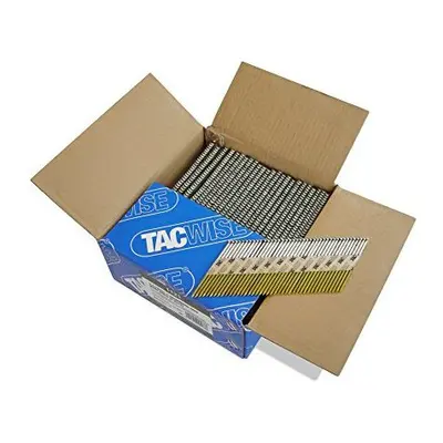 1121 75 mm Extra Galvanised Framing Nails D Head Ring Shank Inclined Paper Collated Pack of