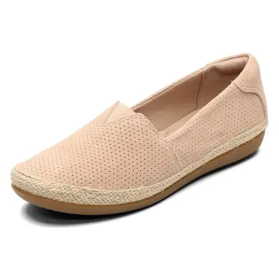 Clarks Womens Danelly Sky Loafer Flat Blush Suede M US