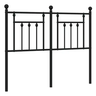 (black, cm) vidaXL Metal Headboard Bed Header Bed Headboard Black Headboard Black cm