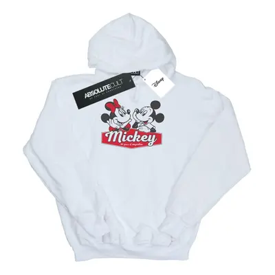 (XL, White) Disney Womens/Ladies Mickie And Minnie Years Hoodie