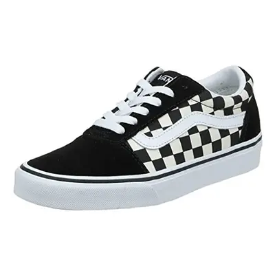 Vans Womens Ward Suedecanvas Sneaker checkerboard Black White