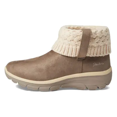 Skechers Women's Easy Going-Cozy Weather Ankle Boot Taupe 8.5