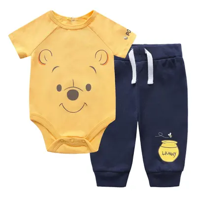 Disney Winnie The Pooh Boys Bodysuit and Jogger Set for Newborn and In