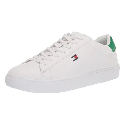 Tommy Hilfiger Men's Brecon Sneaker White/Green 8.5M