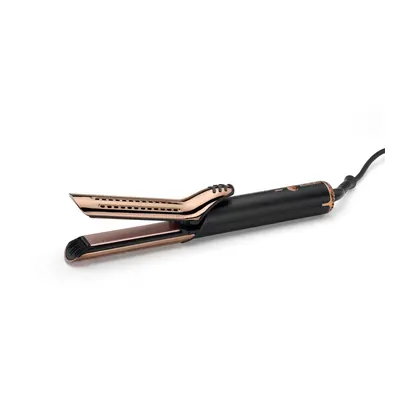 BaByliss Curl Styler Lustre Hair Curler, Ceramic Titanium 38mm Curling Tongs for Long and Short 