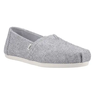 (Grey, (Adults')) TOMS Alpargata with Cloudbound Nylon Women's Grey Espadrilles