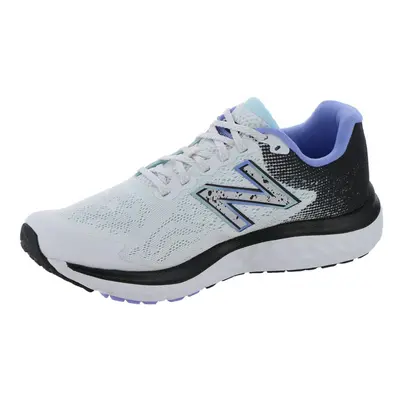 New Balance Womens Fresh Foam V7 Running Shoe WhiteBlackVibrant V