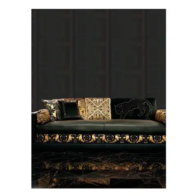 Versace Black Greek Key Wallpaper 10m x 70cm