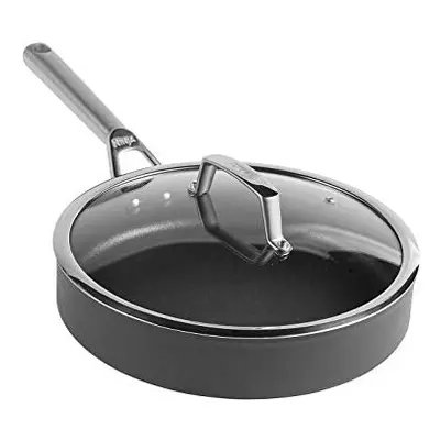 Ninja ZEROSTICK Premium Cookware 26cm SautÃ© Pan with Glass Lid, Long Lasting, Non-Stick, Hard A