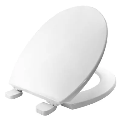 Chester ECO Ultra-Fix Thermoplastic White Toilet Seat. Non Slip Toilet Seat with Universal Adjus