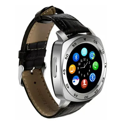 (Silver) Pedometer HD Camera SMS Anti-lost Bluetooth Music 2G Phone Call Smart Sports Watch