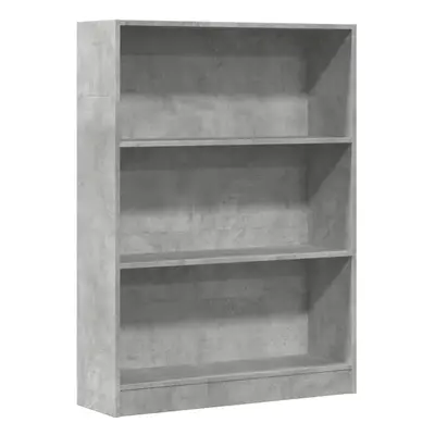 (concrete grey, x x cm) vidaXL Book Cabinet Display Rack Bookshelf Storage Shelf Rack Engineered