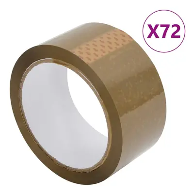 (brown, ÃÂ¼m/ pcs) vidaXL Packaging Tape Packing Boxes Parcel Tape Sealing Shipping Packing Tap