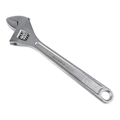 Olympia Tools Adjustable Wrench Inches Drop Forged Chrome Plated