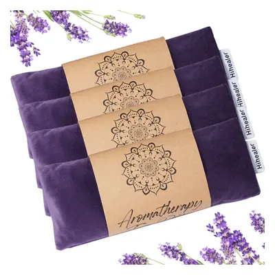 Hihealer Eye Pillow Yoga Meditation Accessories Lavender Aromatherapy Weighted Eye Mask for Slee