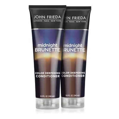 John Frieda Brilliant Brunette Conditioner Visibly Deeper Color with Evening Primrose Oil Infuse