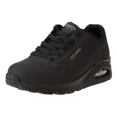 Skechers womens Skecher Street Women's Uno - Stand on Air Sneaker Bla