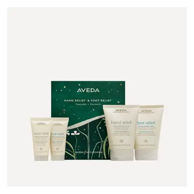 Aveda -Hand Relief & Foot Relief Essentials Gift Set (1x Hand Rel. 125ml, 1x Hand Rel. 40ml, 1x 