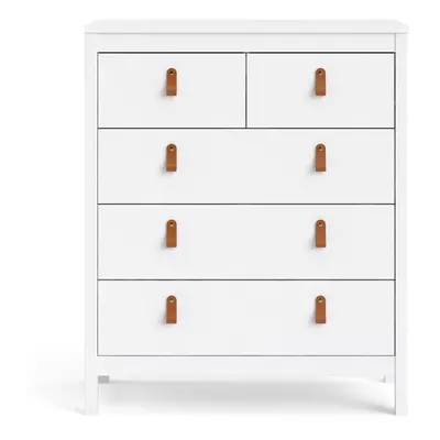 Barcelona Chest 3+2 drawers in White