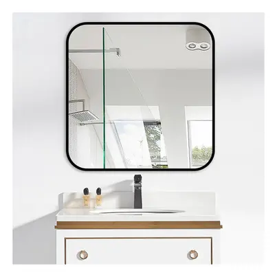 (70*70cm) Modern Square Wall Mirror with Aluminum Alloy Frame