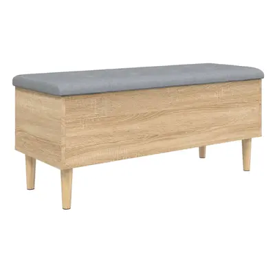 (sonoma oak, x x cm) vidaXL Storage Bench Hallway Bench Seat Entryway Shoe Bench Engineered Wood