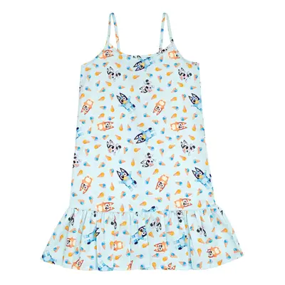 Bluey Muffin Bingo Toddler Girls Dress 2T Blue