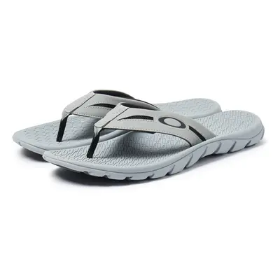 Oakley Mens Operative Sandal Flip-Flop Stone Gray US