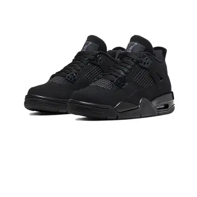 (UK8) Air Jordan Retro GS Black Cat AJ4