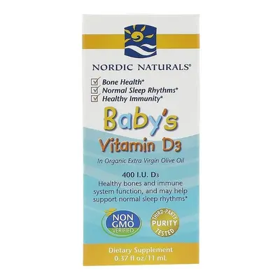 Nordic Naturals Baby's Vitamin D3, IU - ml.