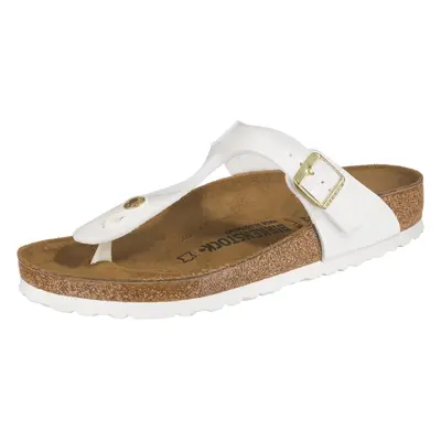 Birkenstock Women's Gizeh Birko-Flor Flip Flops White