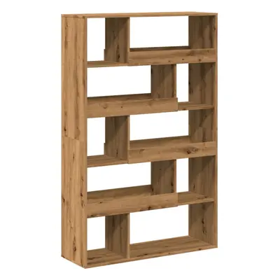 (artisian oak, x x 156.5 cm) vidaXL Book Cabinet/Room Divider Bookcase Storage Rack Bookshelf