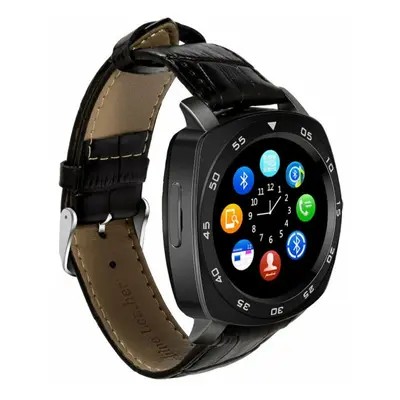 (Black) Pedometer HD Camera SMS Anti-lost Bluetooth Music 2G Phone Call Smart Sports Watch