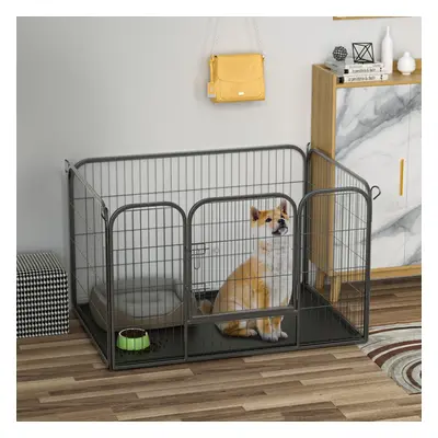 (S:93cm x 61cm W x 63cm H) Dog Crate Large Heavy Duty Dog Playpen Pet Enclosure Puppy Cage Rabbi