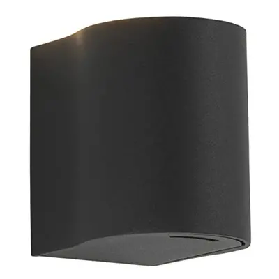 Astro Dunbar LED Textured Black Wall Light LED